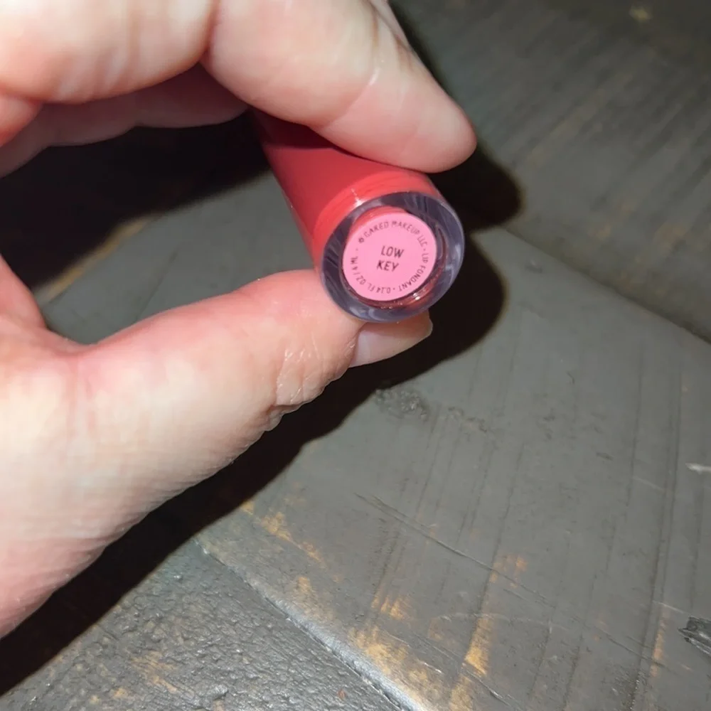 Half Caked Cosmetics Low Key Liquid Lipstick Matte Red Pink 